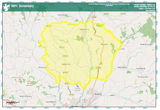 Netherbury Parish Council Boundaries