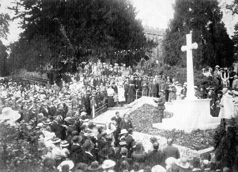 War memorial circa 1920