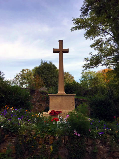 Cleaned War memorial 2018